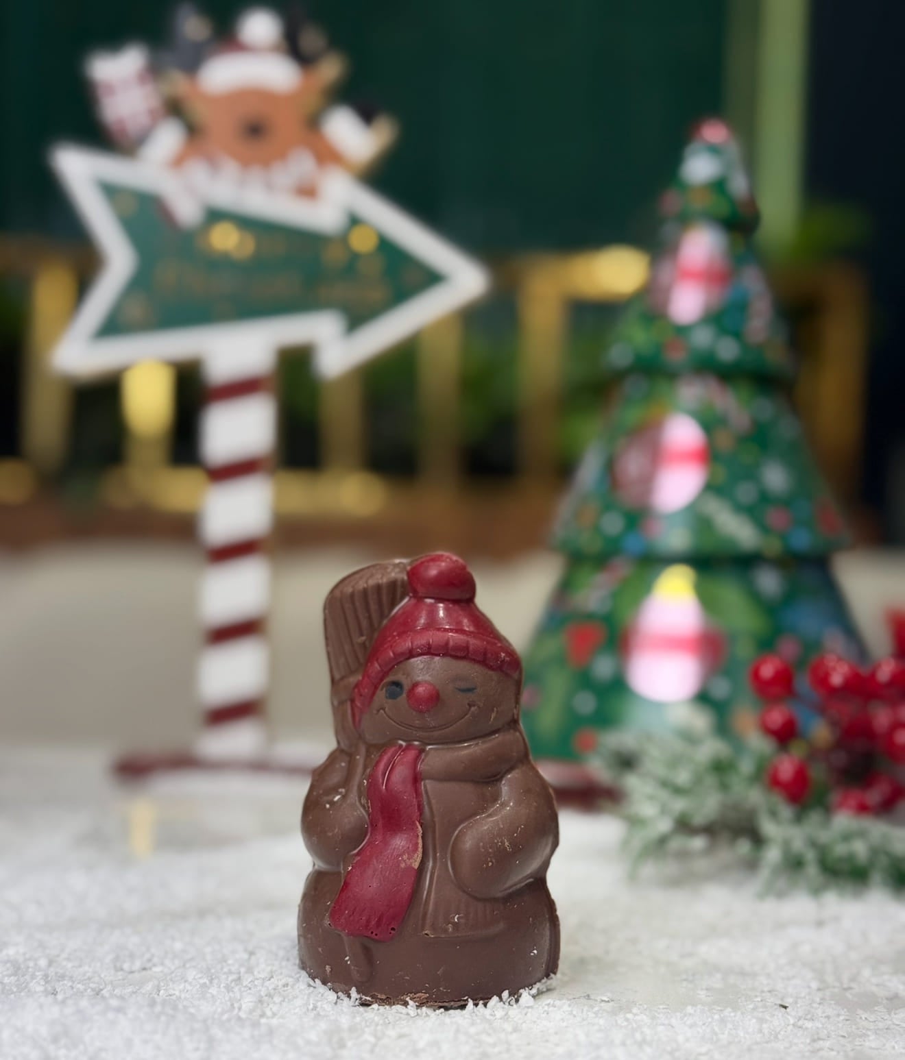 Mini Snowman Chocolate