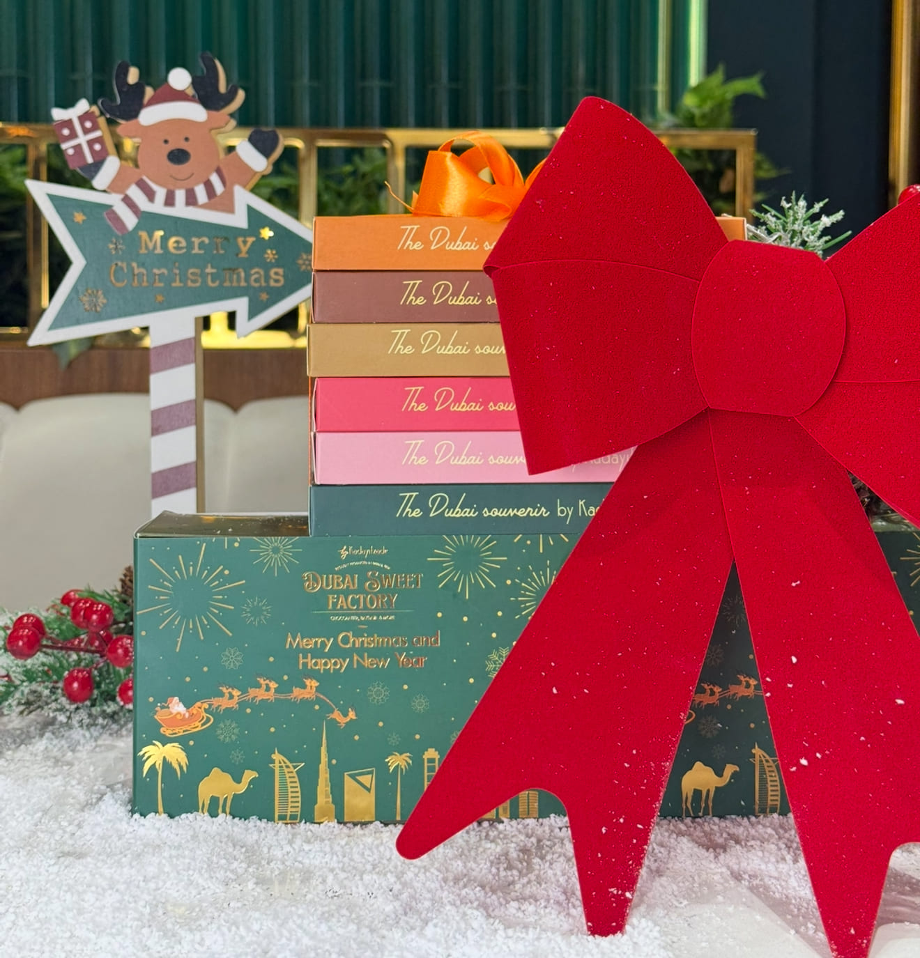 Dubai Chocolate Mix Christmas Box 5+1