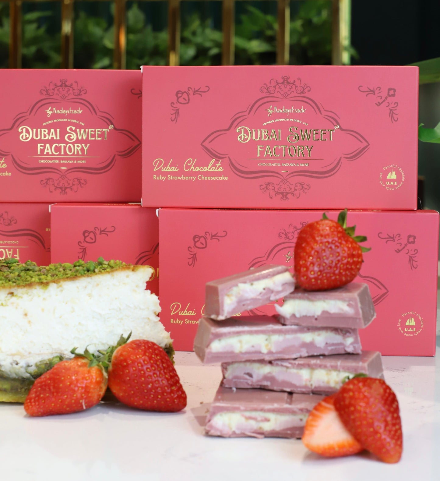 Ruby Strawberry Cheescake Chocolate