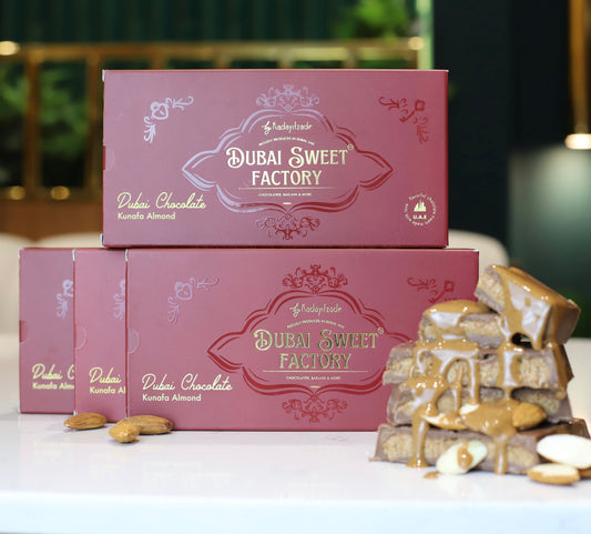 Dubai Chocolate almond kunefe (Milk chocolate)