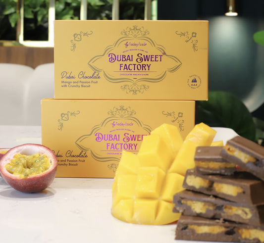 Dubai Chocolate Mango Passion Fruit