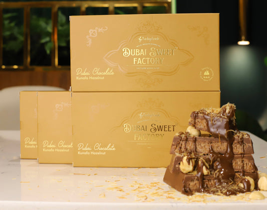 Dubai Chocolate hazelnut kunefe ( Milk Chocolate)